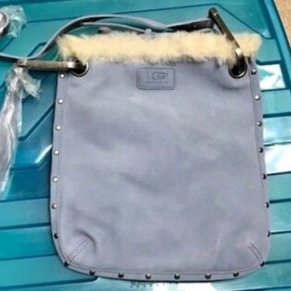 UGG Australia KALIE LARGE MESSENGER CORNFLOWER - Picture 1 of 4